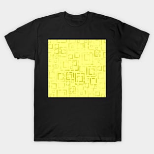 Deco Gold Blocks on Yellow 5748 T-Shirt